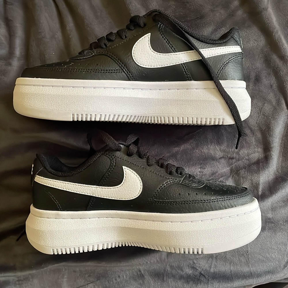 Nike Court Vision Alta platform shoes